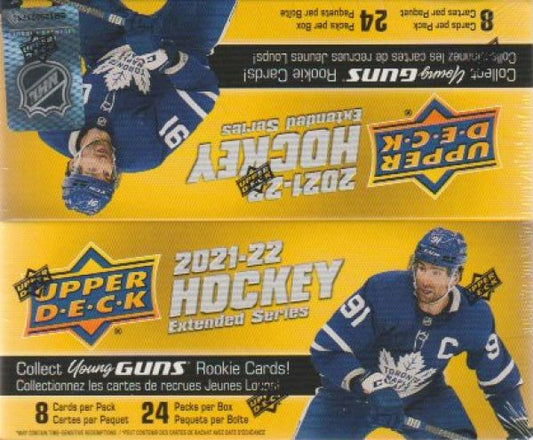 NHL 2021-22 Upper Deck Extended Series Retail Foil - Box