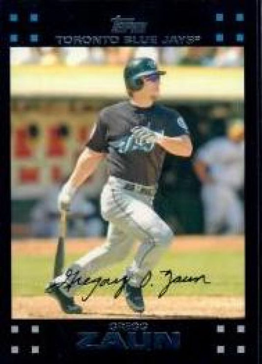 MLB 2007 Blue Jays Topps - No TOR3 - Gregg Zaun