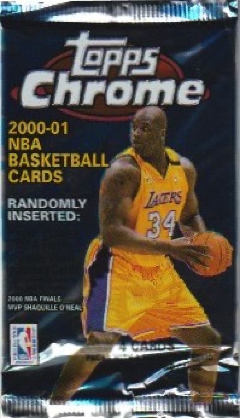 NBA 2000-01 Topps Chrome Hobby - Päckchen