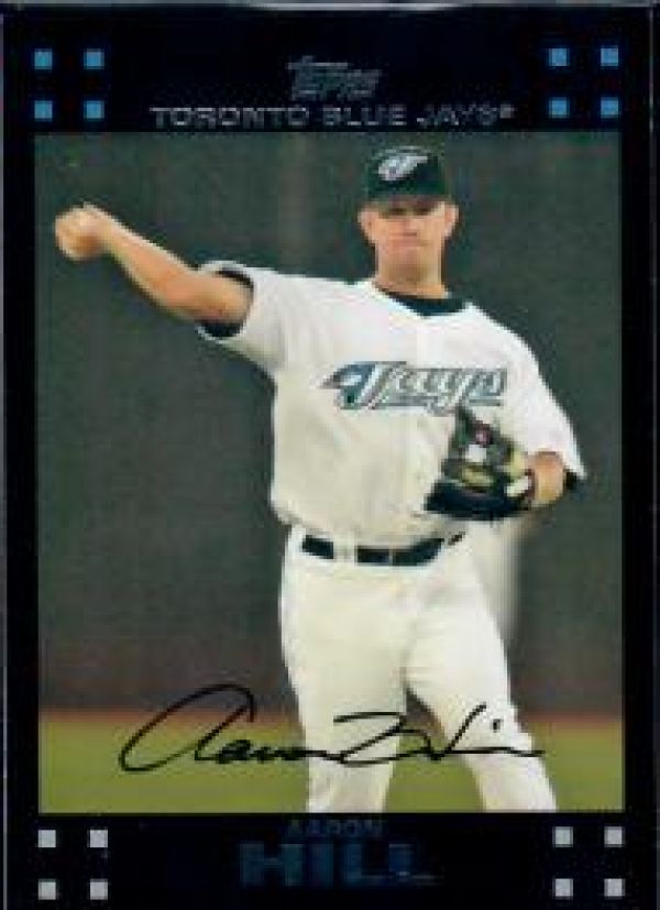MLB 2007 Blue Jays Topps - No TOR11 - Aaron Hill