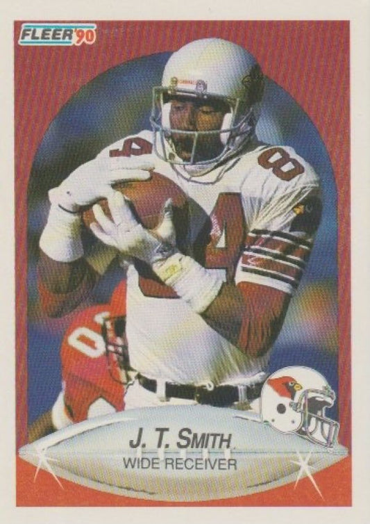NFL 1990 Fleer - No 340 - J.T. Smith