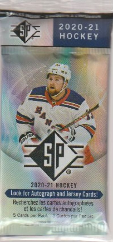 NHL 2020-21 SP Hanger Pack