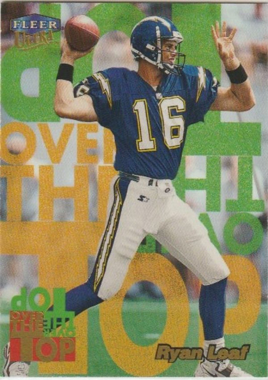 NFL 1999 Ultra Over the Top - No 12 of 20 OT - Ryan Leaf