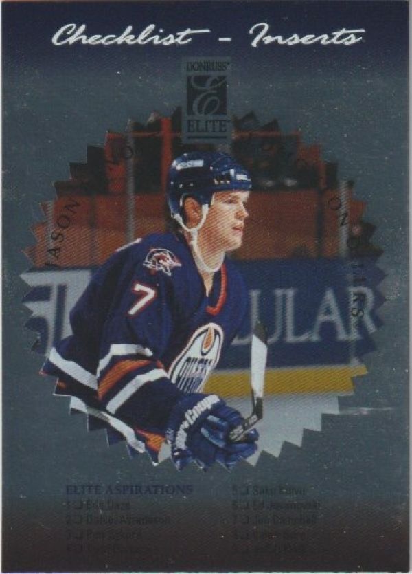 NHL 1996-97 Donruss Elite - No 150 - Jason Arnott
