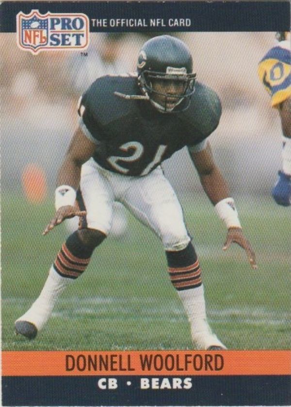 NFL 1990 ProSet - No 459 - Donnell Woolford