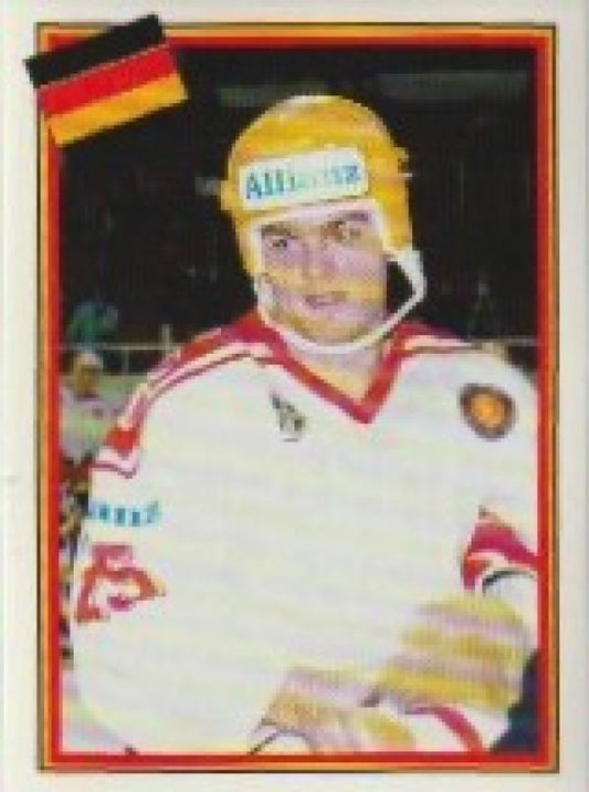 NHL/DEL/SHL 1993 Swedish Semic World Championships Stickers - No 163 - Raimund Hilger