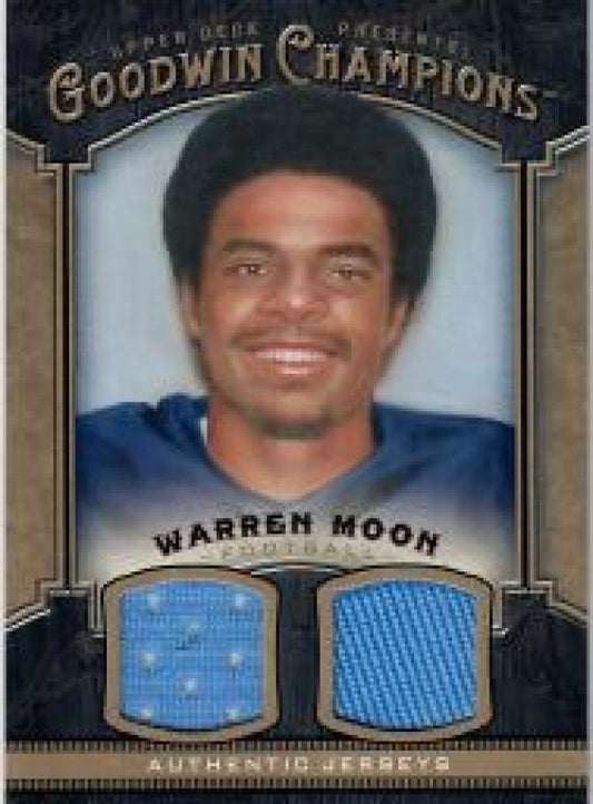 NFL/M 2014 Upper Deck Goodwin Champions Memorabilia Dual - No M2-WM - Warren Moon