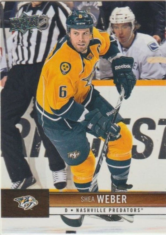NHL 2012-13 Upper Deck - No 98 - Shea Weber