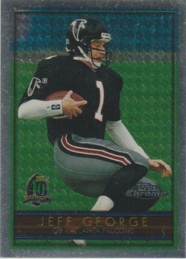 NFL 1996 Topps Chrome - No 123 - Jeff George