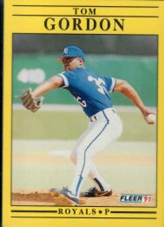MLB 1991 Fleer - No 559 - Tom Gordon