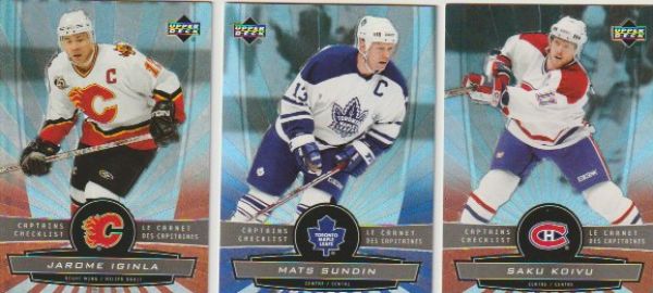 NHL 2006-07 McDonald's Upper Deck - No 1 - 50 complete set