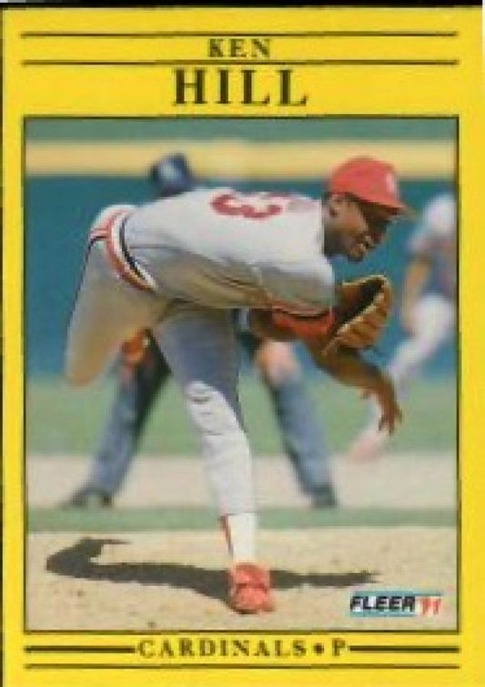 MLB 1991 Fleer - No 635 - Ken Hill