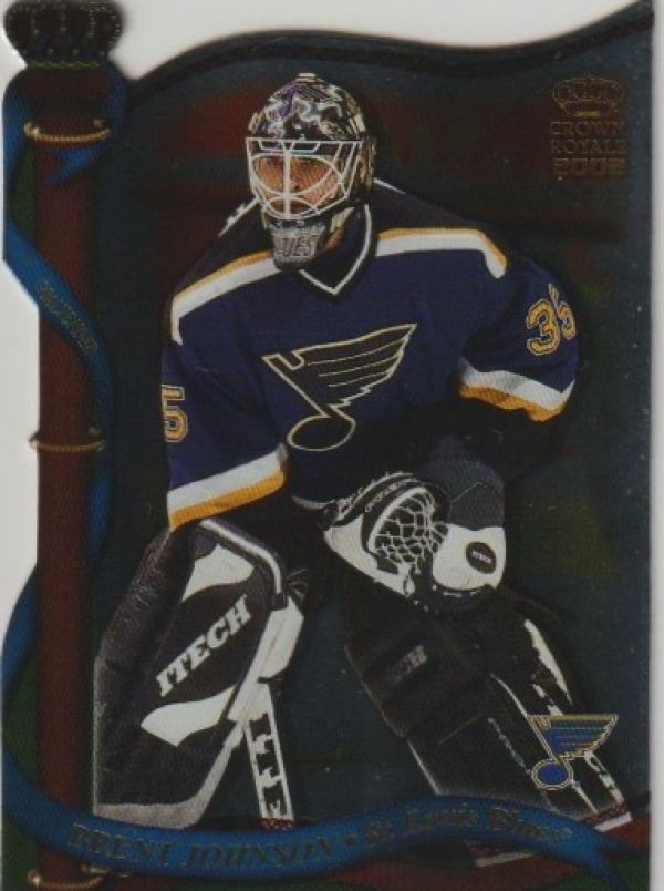 NHL 2001-02 Crown Royale - No 119 - Brent Johnson