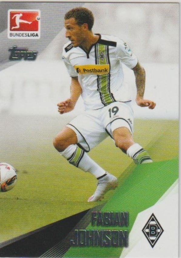 Fussball 2015-16 Topps Chrome Bundesliga - No 154 - Fabian Johnson