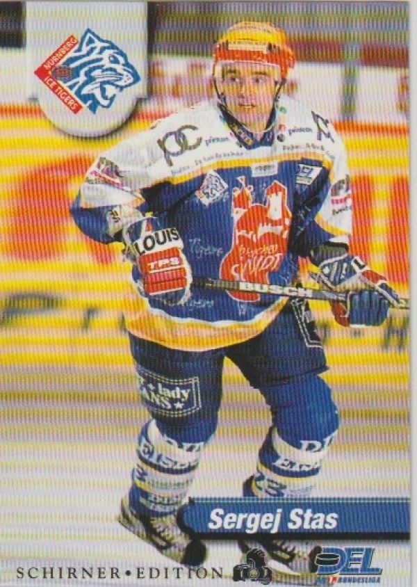 DEL 1998-99 No 252 - Sergej Stas - silver card