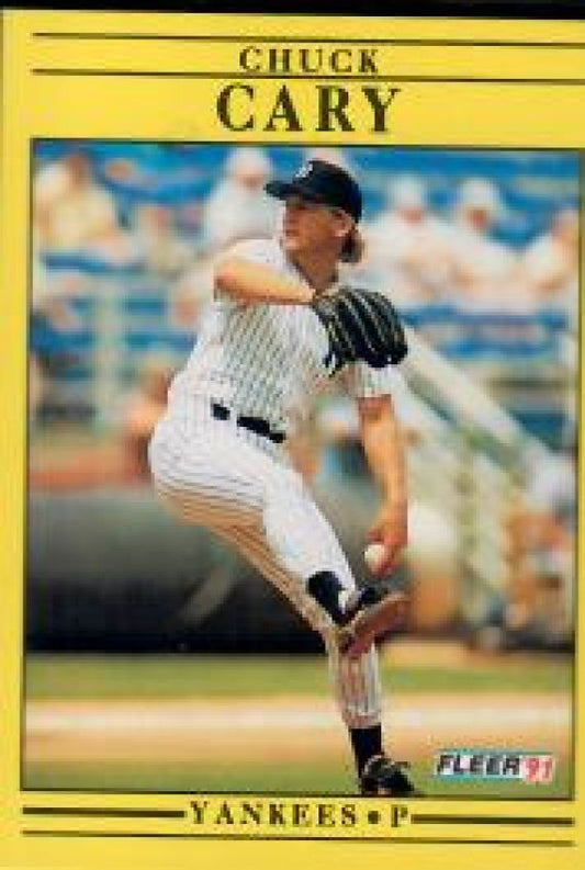 MLB 1991 Fleer - No 659 - Chuck Cary