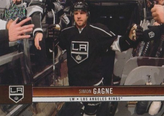 NHL 2012-13 Upper Deck - No 81 - Simon Gagne