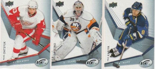 NHL 2008-09 Upper Deck Ice - komplettes Basic Set No 1 - 100