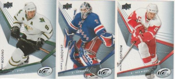 NHL 2008-09 Upper Deck Ice - komplettes Basic Set No 1 - 100