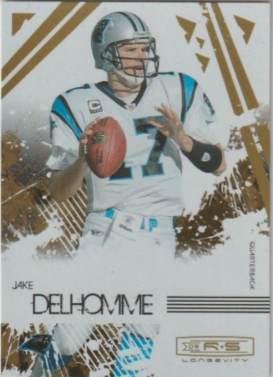 NFL 2009 Donruss Rookies and Stars Longevity - No 14 - Jake Delhomme