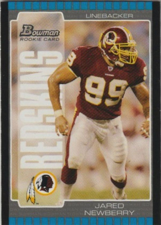 NFL 2005 Bowman Silver - No 241 - Jared Newberry