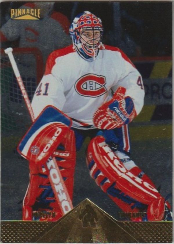 NHL 1996 / 97 Pinnacle Foil - No 142 - Jocelyn Thibault
