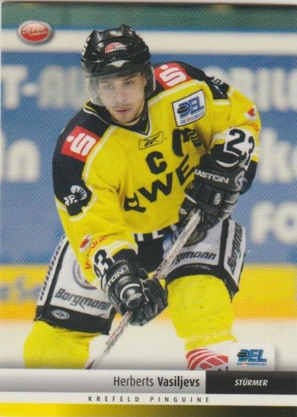 DEL 2007 / 08 CityPress - No 400 - Herberts Vasiljevs