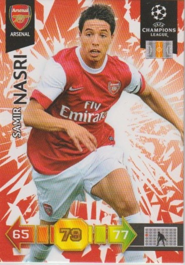 Fussball 2010-11 Panini Adrenalyn XL Champions League - No 9 - Samir Nasri