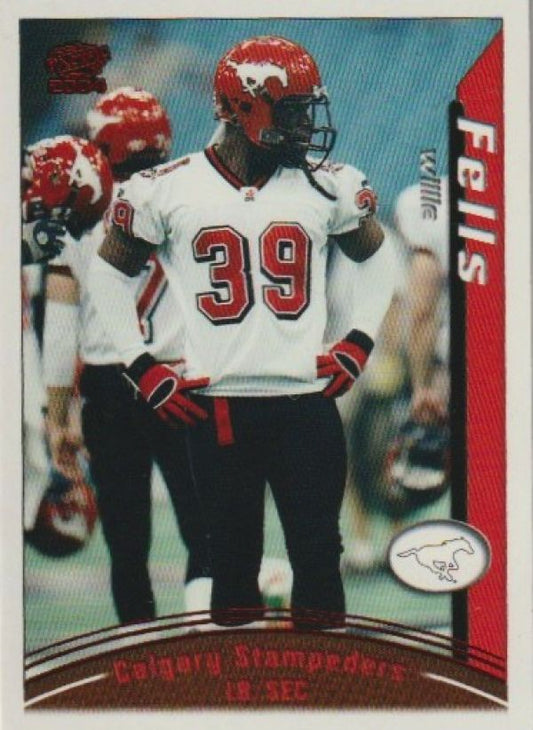 NFL 2004 Pacific CFL Red - No 18 - Willie Fells