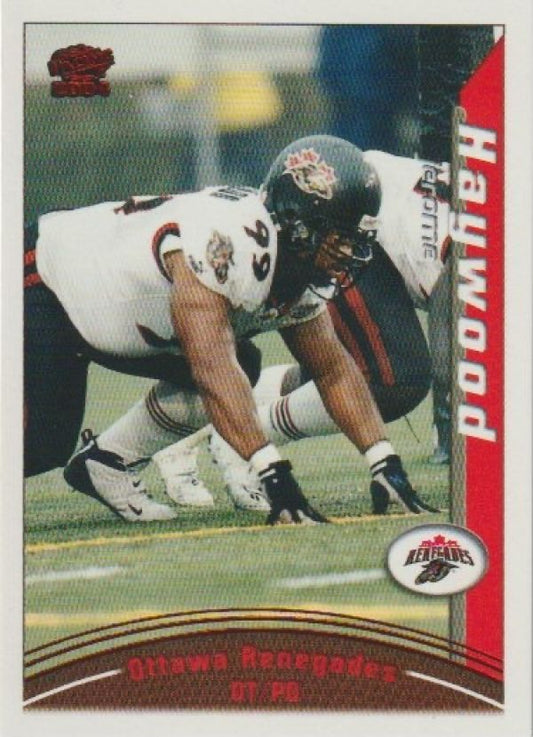 NFL 2004 Pacific CFL Red - No 67 - Jerome Haywood