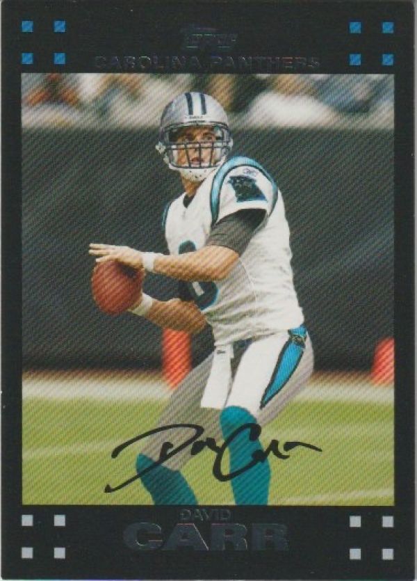 NFL 2007 Topps - No 20 - David Carr