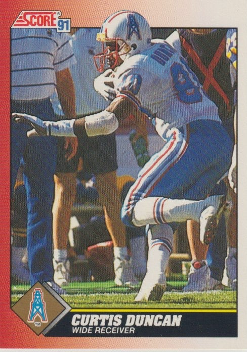 NFL 1991 Score - No 188 - Curtis Duncan