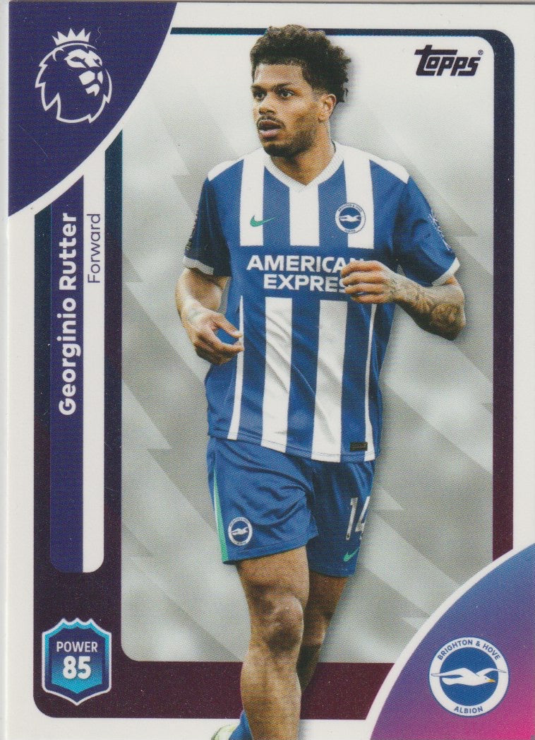 Fussball 2026-26 Topps Premier League EN - No 86 - Georginio Rutter