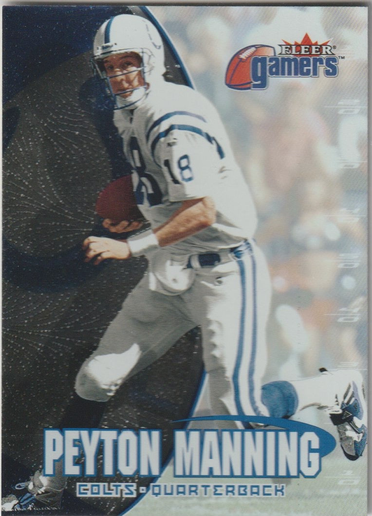 NFL 2000 Fleer Gamers - No 18 - Peyton Manning