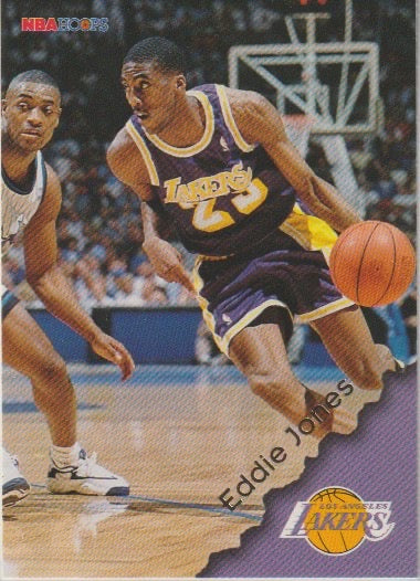 NBA 1996-97 Hoops - No 79 - Eddie Jones