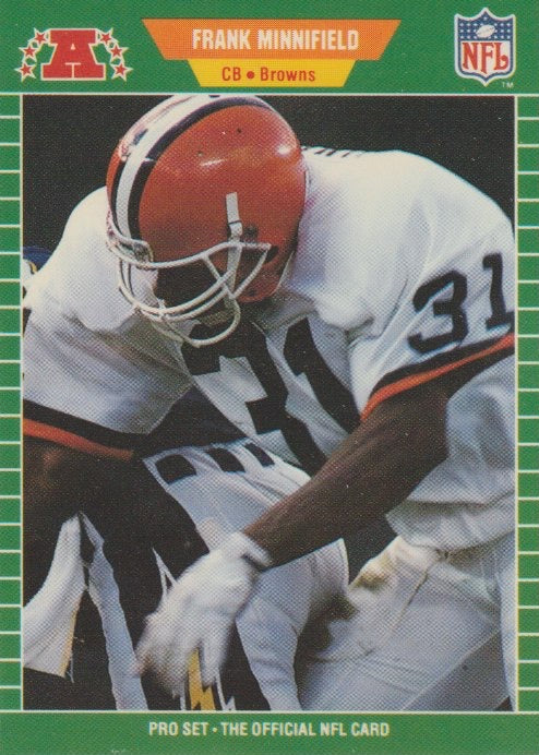 NFL 1989 ProSet - No 82 - Frank Minnifield