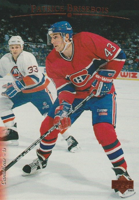 NHL 1995 / 96 Upper Deck - No 6 - Patrice Brisbois