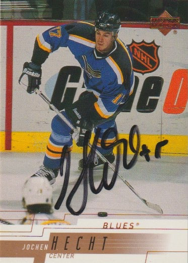 NHL 2000-01 Upper Deck - No 381 - Jochen Hecht