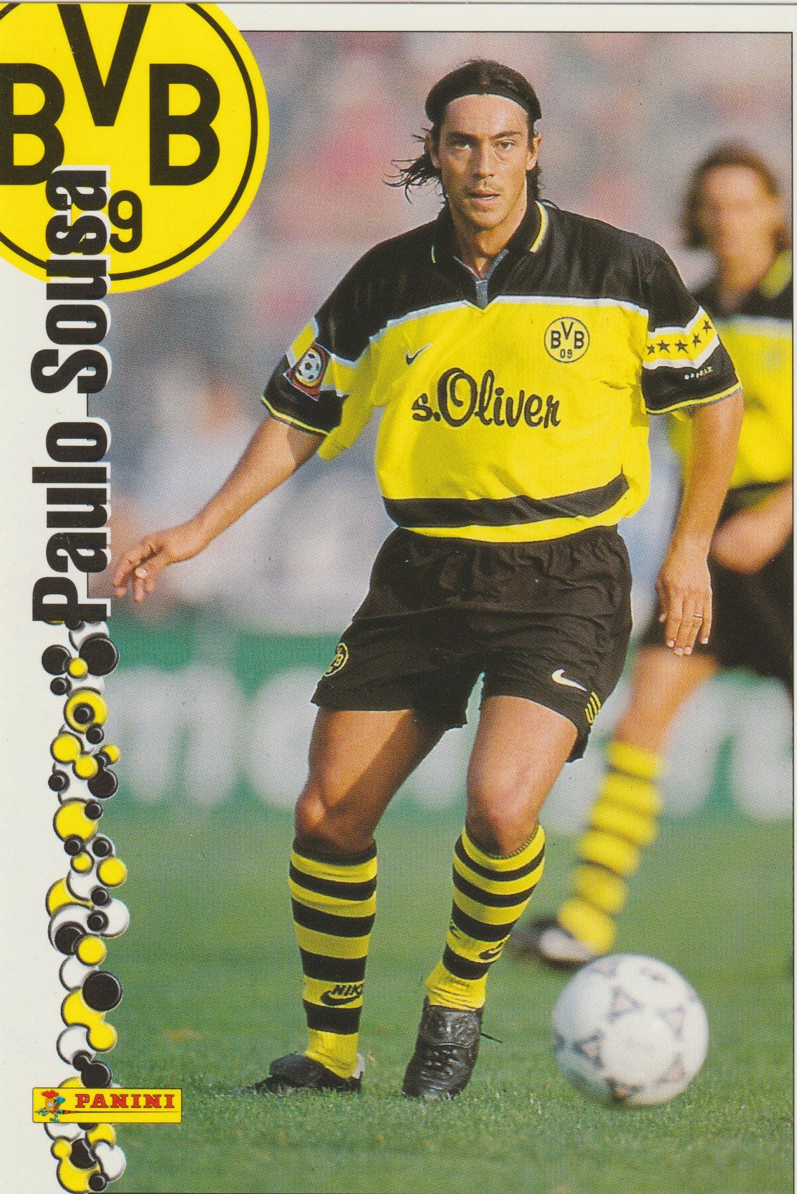Fussball - Panini - Jumbokarte - Paulo Sousa