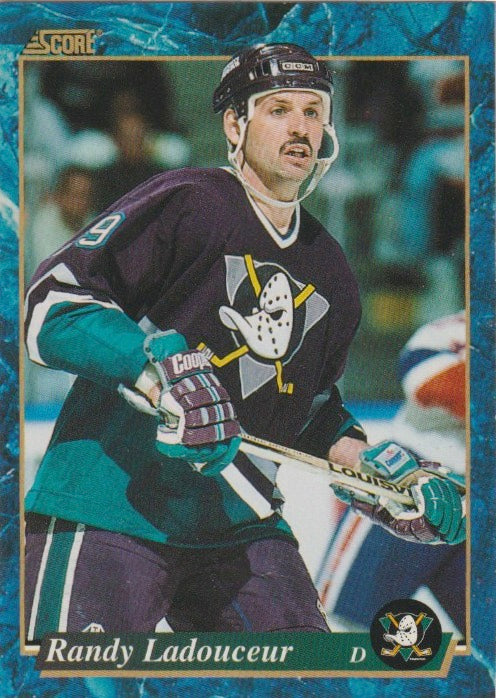 NHL 1993 / 94 Score - No 553 - Randy Ladouceur