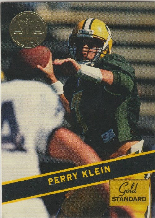 NFL 1994 Signature Rookies Gold Standard - No 40 - Perry Klein