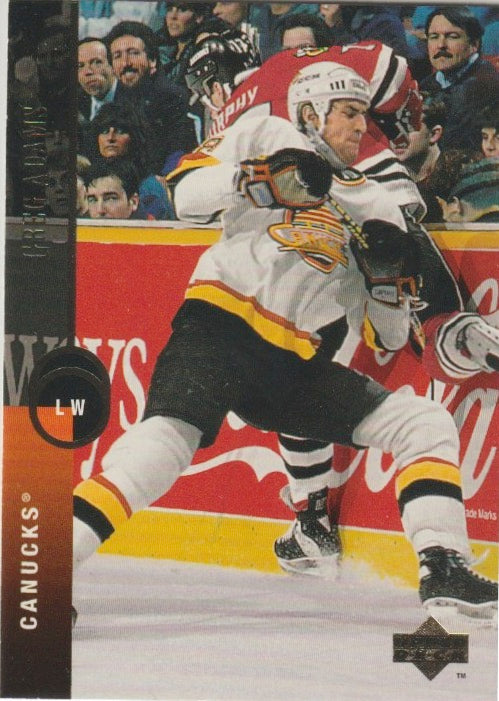 NHL 1994 / 95 Upper Deck - No 211 - Greg Adams