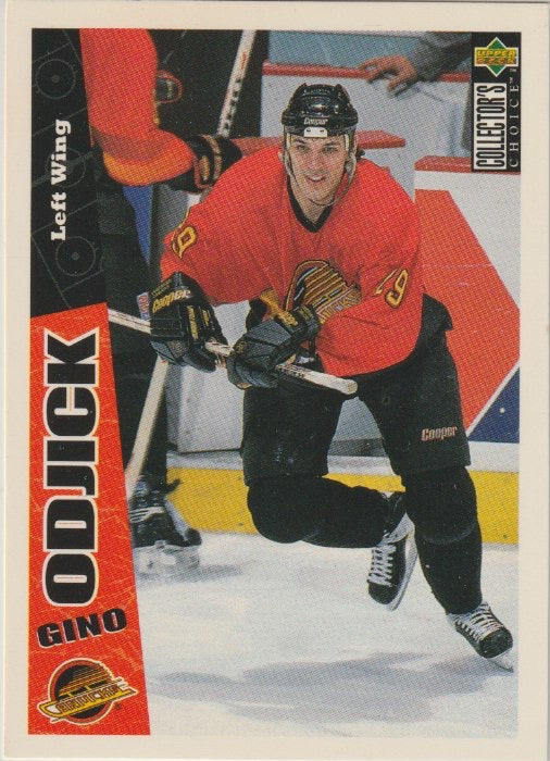 NHL 1996-97 Collector's Choice - No 274 - Gino Odjick