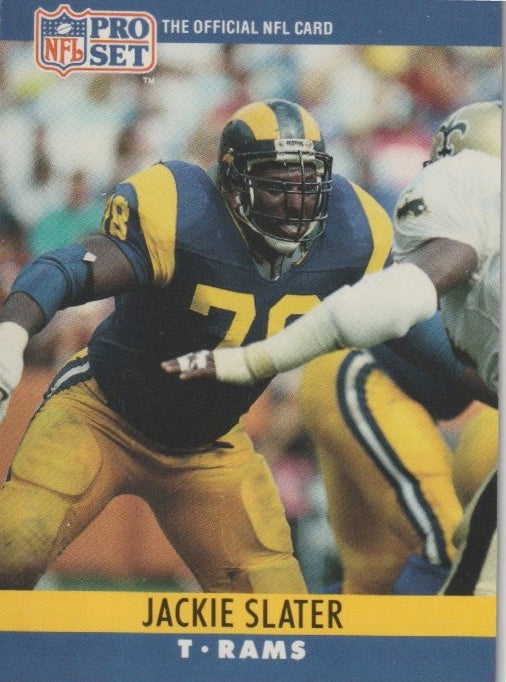 NFL 1990 ProSet - No 173 - Jackie Slater
