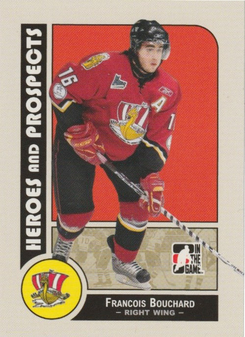 NHL 2008-09 ITG Heroes and Prospects - No 87 - Francois Bouchard