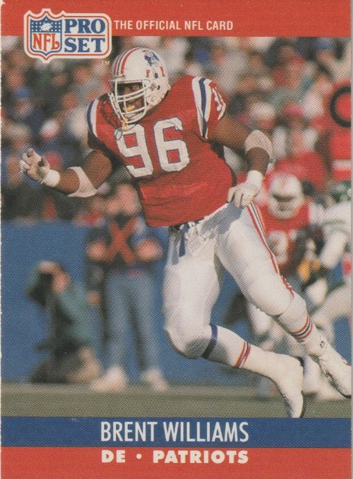 NFL 1990 ProSet - No 583 - Brent Williams