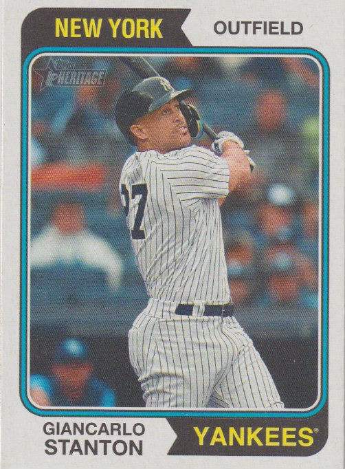 MLB 2023 Topps Heritage - No 81 - Giancarlo Stanton