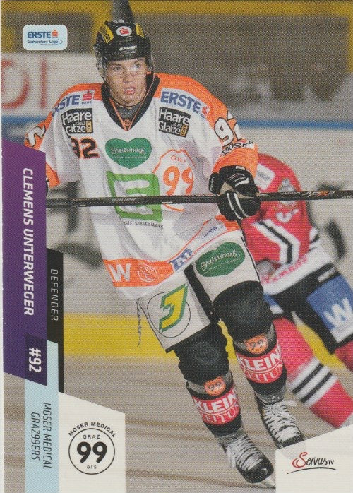 EBEL 2014-15 Citypress - No 220 - Clemens Unterweger