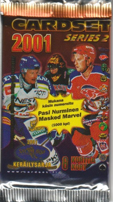 FIN 2001 Finnische Liga - SM Liigan - Keräilysarja Serie 2 - Päckchen