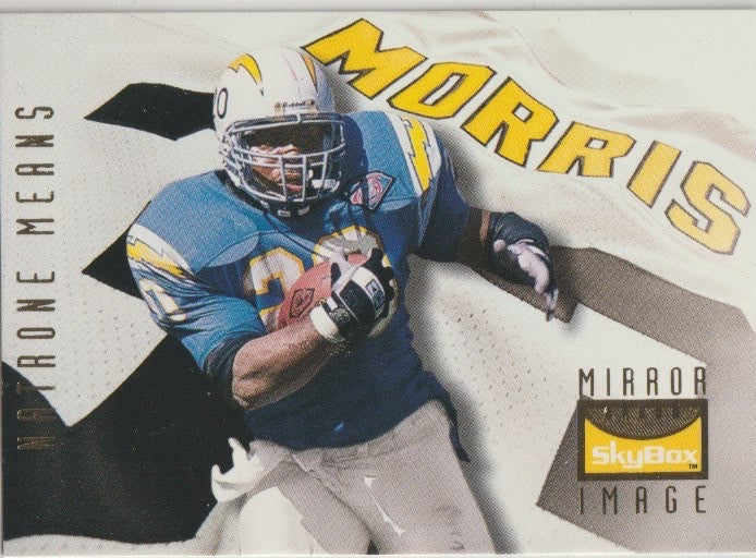 NFL 1995 SkyBox Premium - No 155 - Natrone Means / Bam Morris